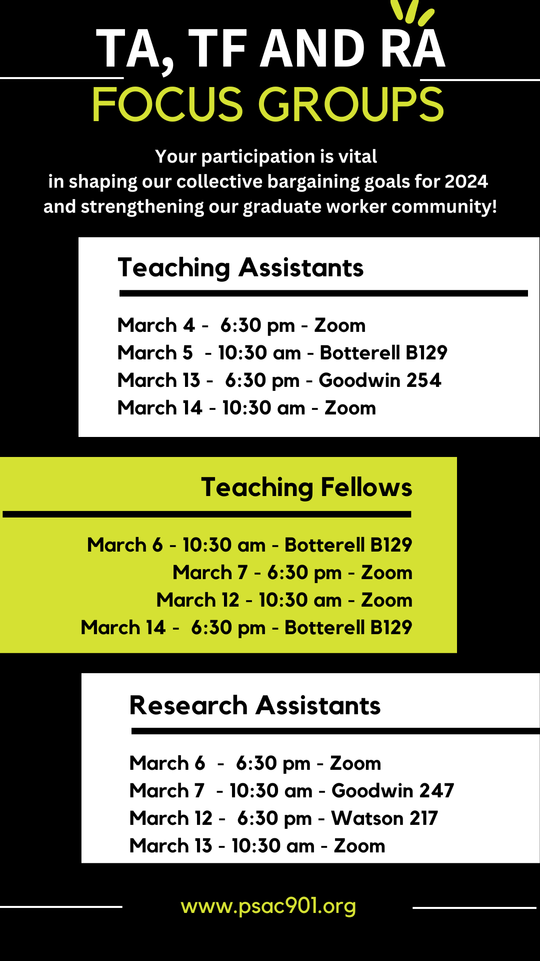 unit-1-focus-group-schedule-psac-local-901-official-website